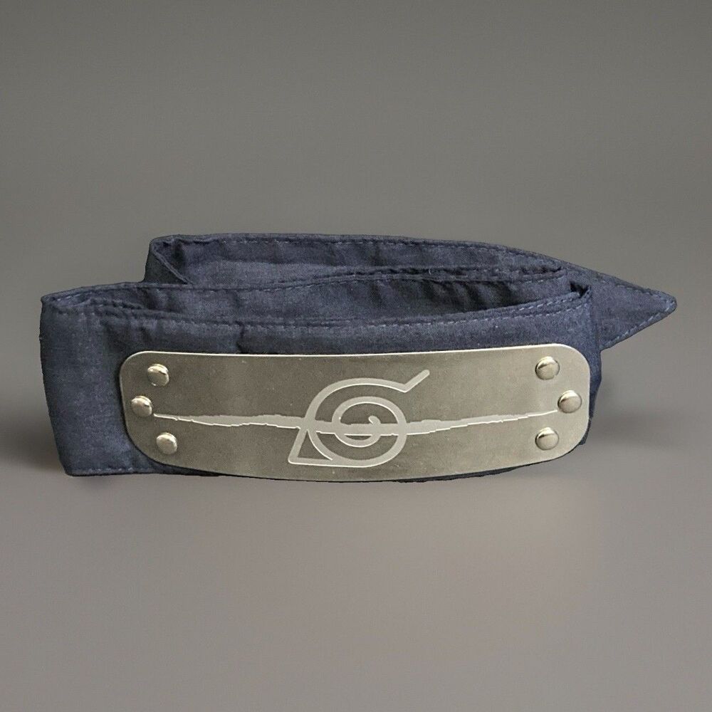 Naruto Shippuden Leaf Village Headband Cosplay Costume Anime Accessories